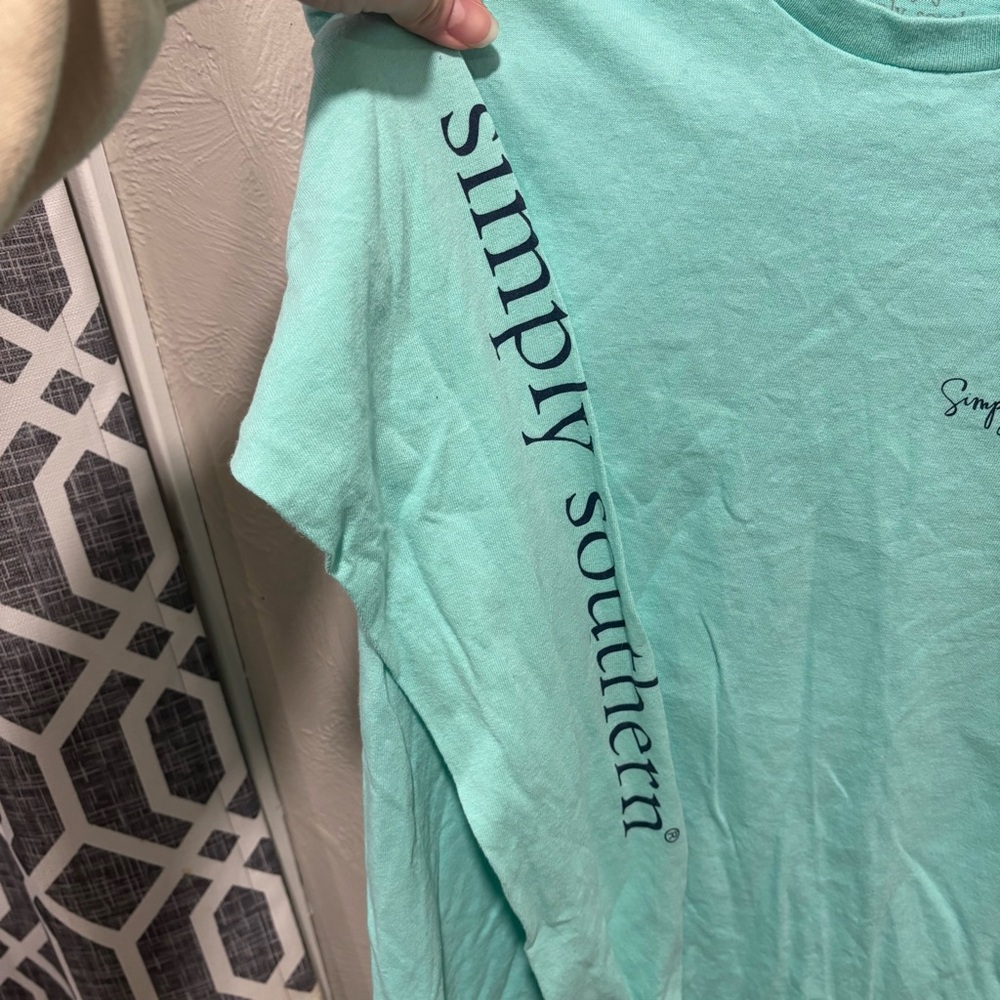 Simply Southern Long Sleeve Outer Banks Tee Size Small - Picture 5 of 5